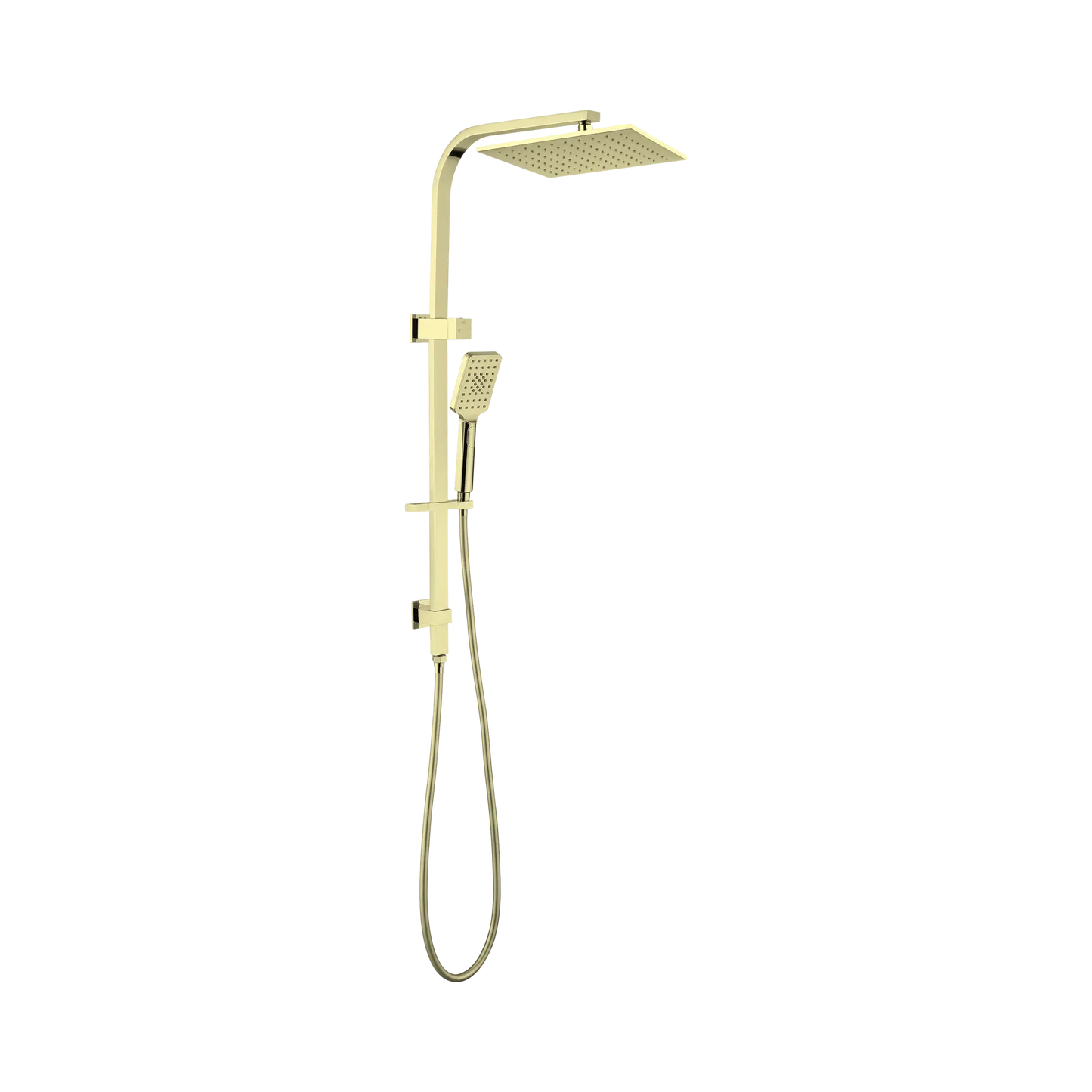 Celia Twin Shower Brushed Gold