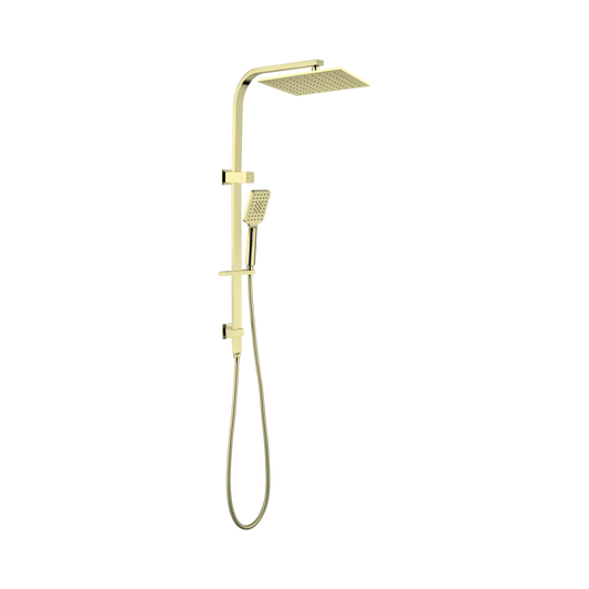 Celia Twin Shower Brushed Gold