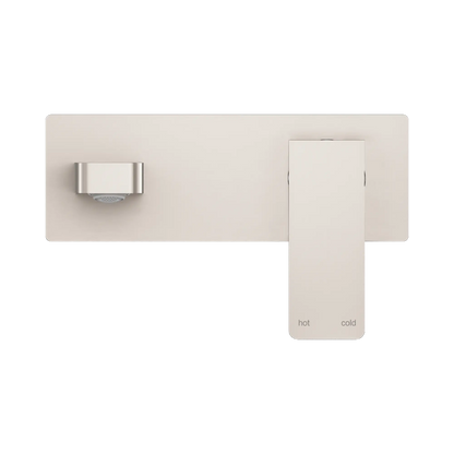 Celia Wall Basin/Bath Mixer Brushed Nickel
