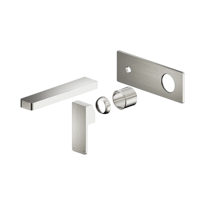 Celia Wall Basin/Bath Mixer Trim Kits Only Brushed Nickel