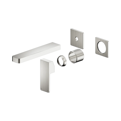 Celia Wall Basin/Bath Mixer Separate Back Plate Trim Kits Only Brushed Nickel
