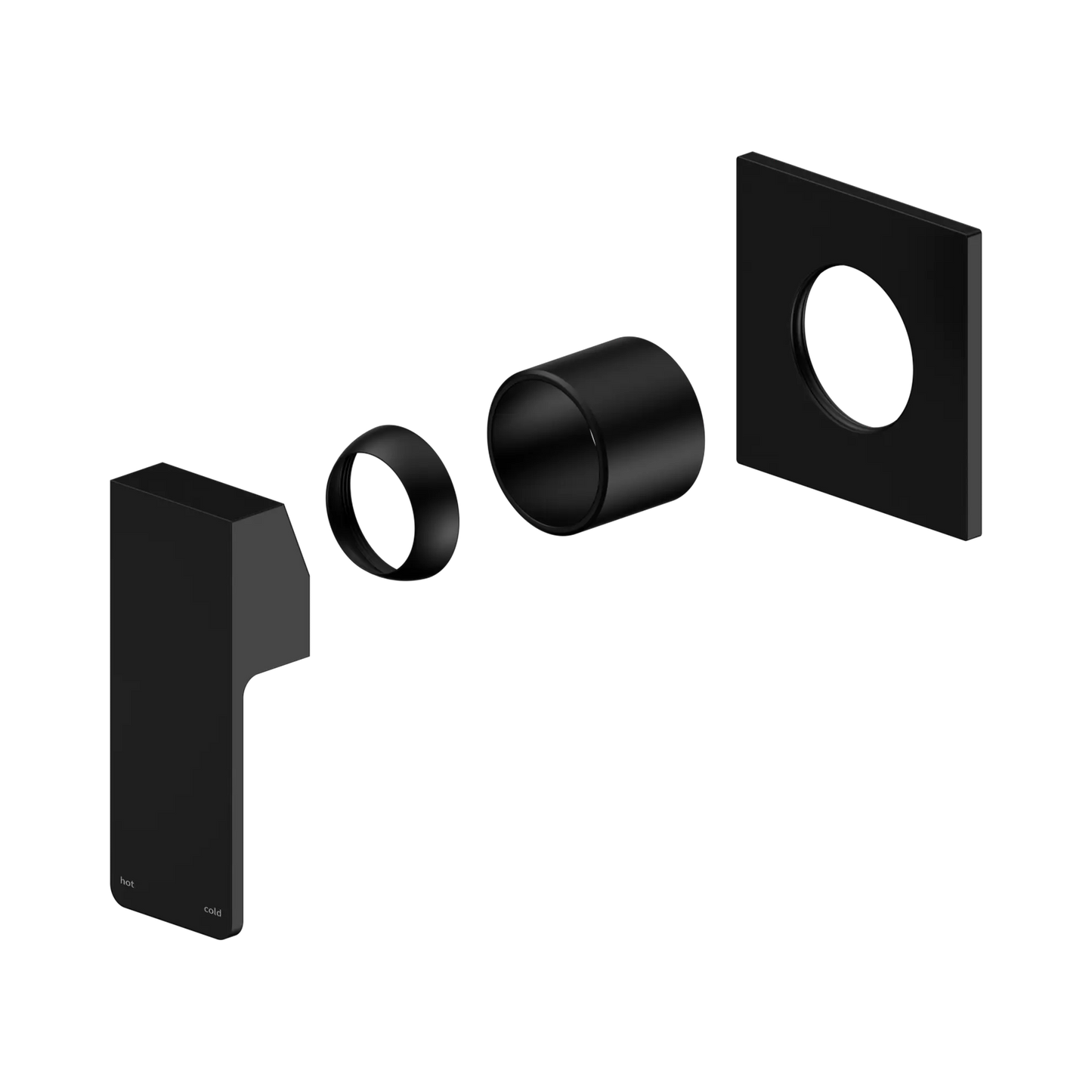 Celia Shower Mixer Trim Kits Only Matte Black