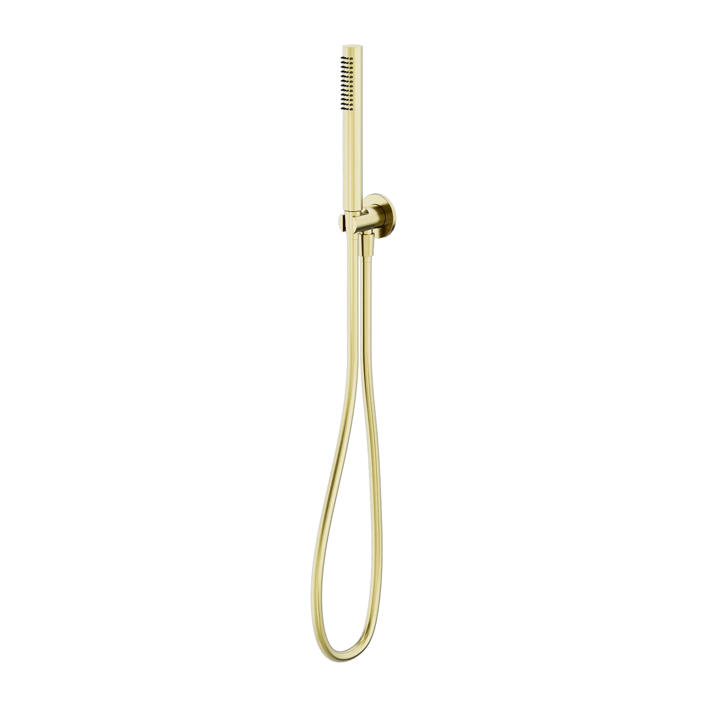 Slim Shower On Bracket Brushed Gold