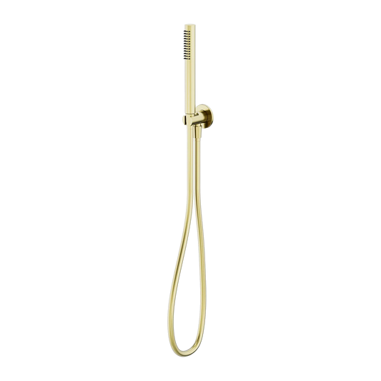 Slim Shower On Bracket Brushed Gold