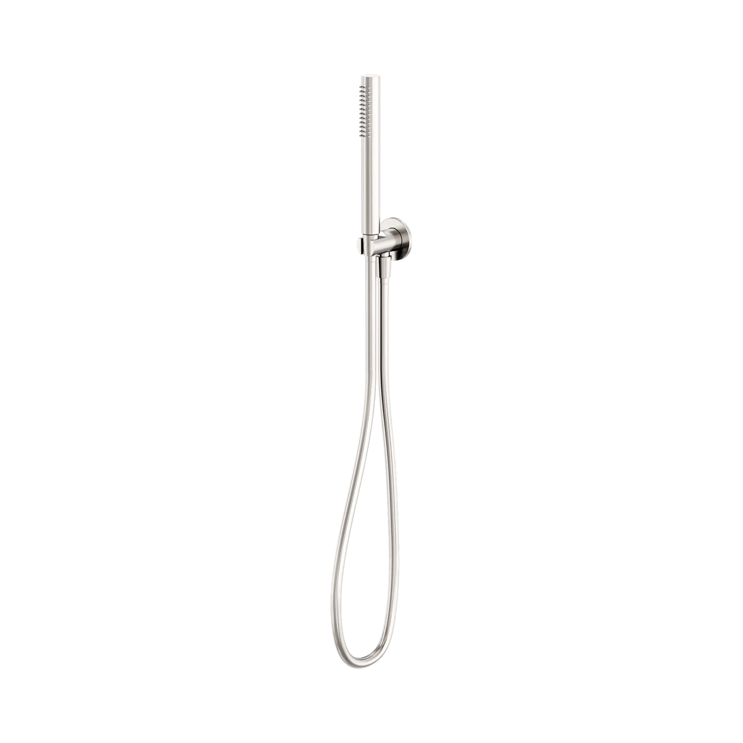 Slim Shower On Bracket Brushed Nickel