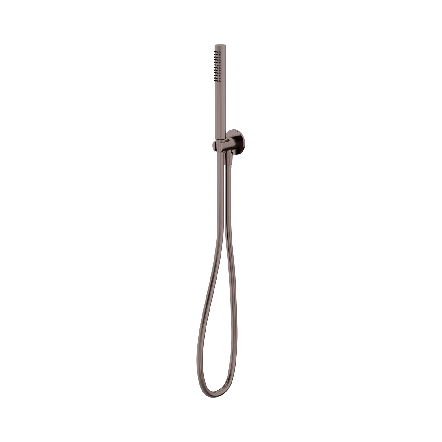 Slim Shower On Bracket Brushed Bronze