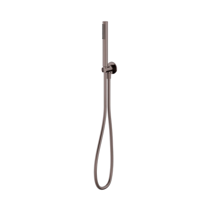 Slim Shower On Bracket Brushed Bronze