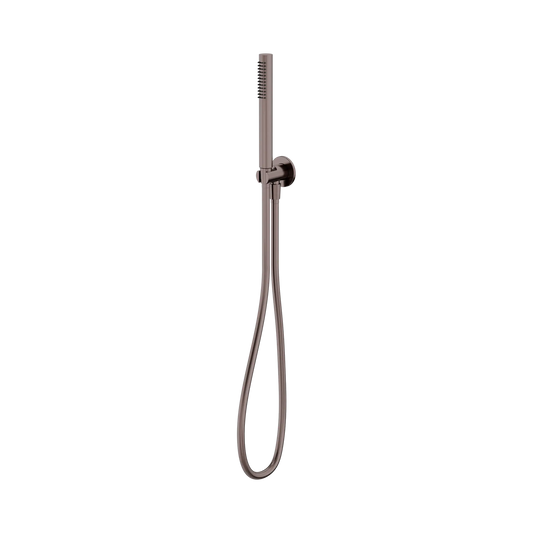 Slim Shower On Bracket Brushed Bronze