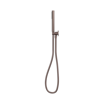 Slim Shower On Bracket Brushed Bronze