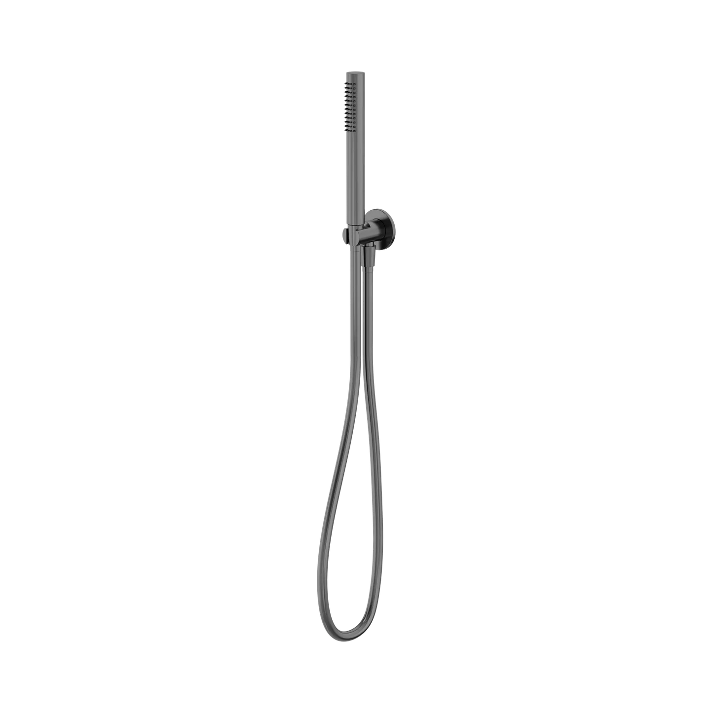 Slim Shower On Bracket Gun Metal