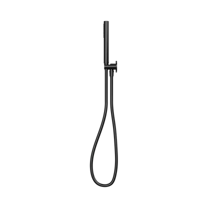 Slim Shower On Bracket Matte Black