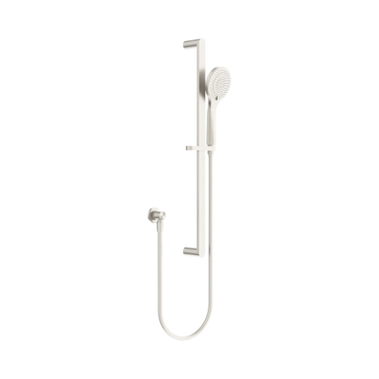 Ecco Shower Rail With Air Shower Brushed Nickel