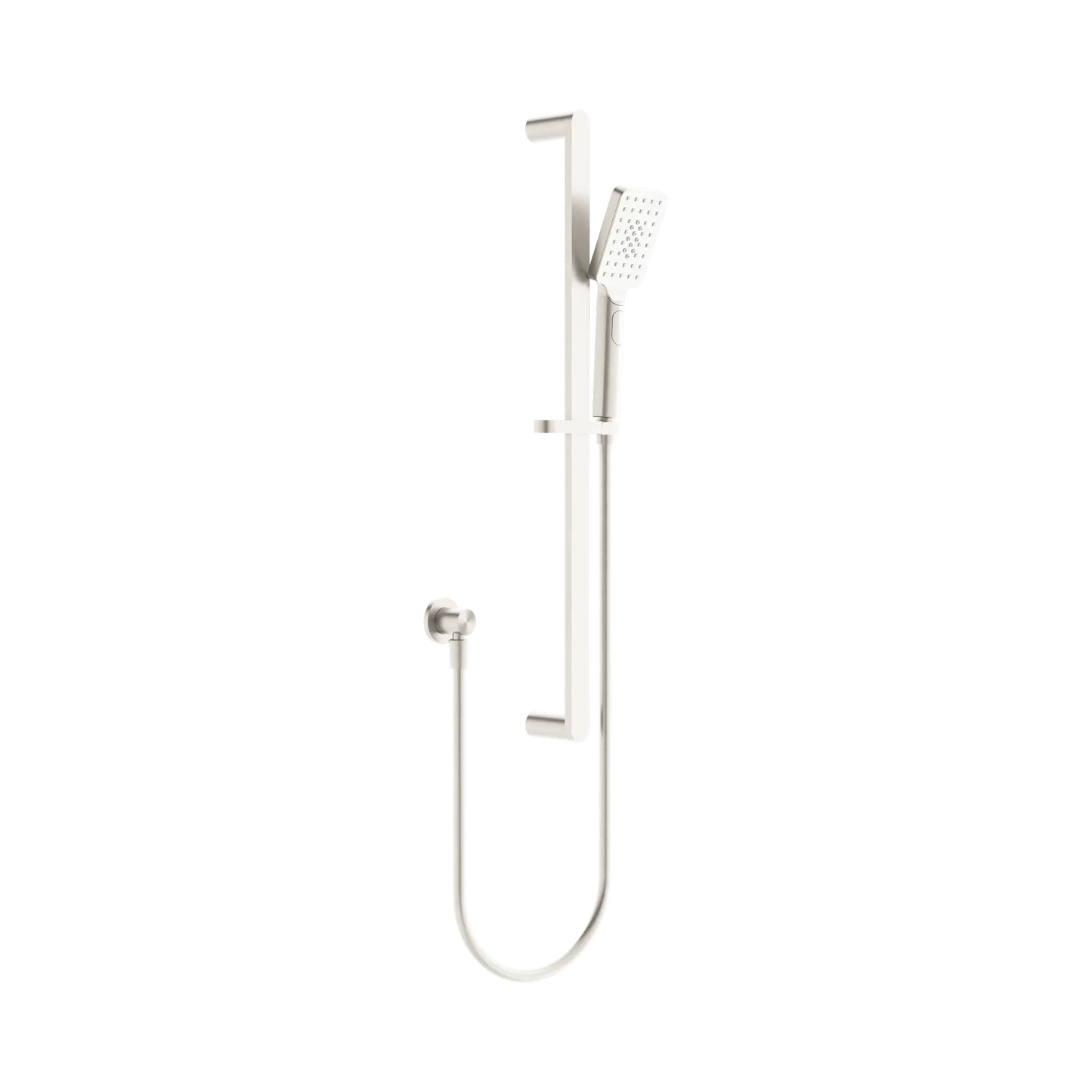 Bianca Shower Rail Brushed Nickel