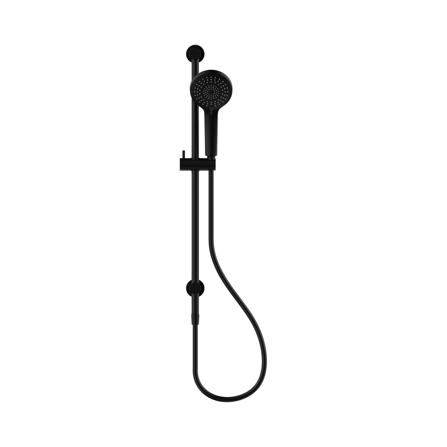 3-Function Shower Rail Matte Black