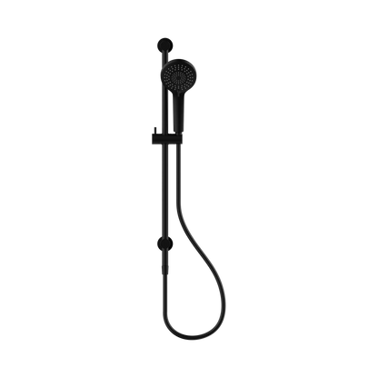 3-Function Shower Rail Matte Black