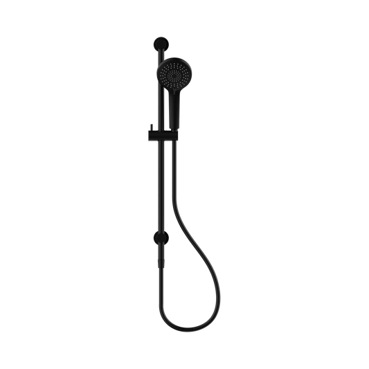 3-Function Shower Rail Matte Black