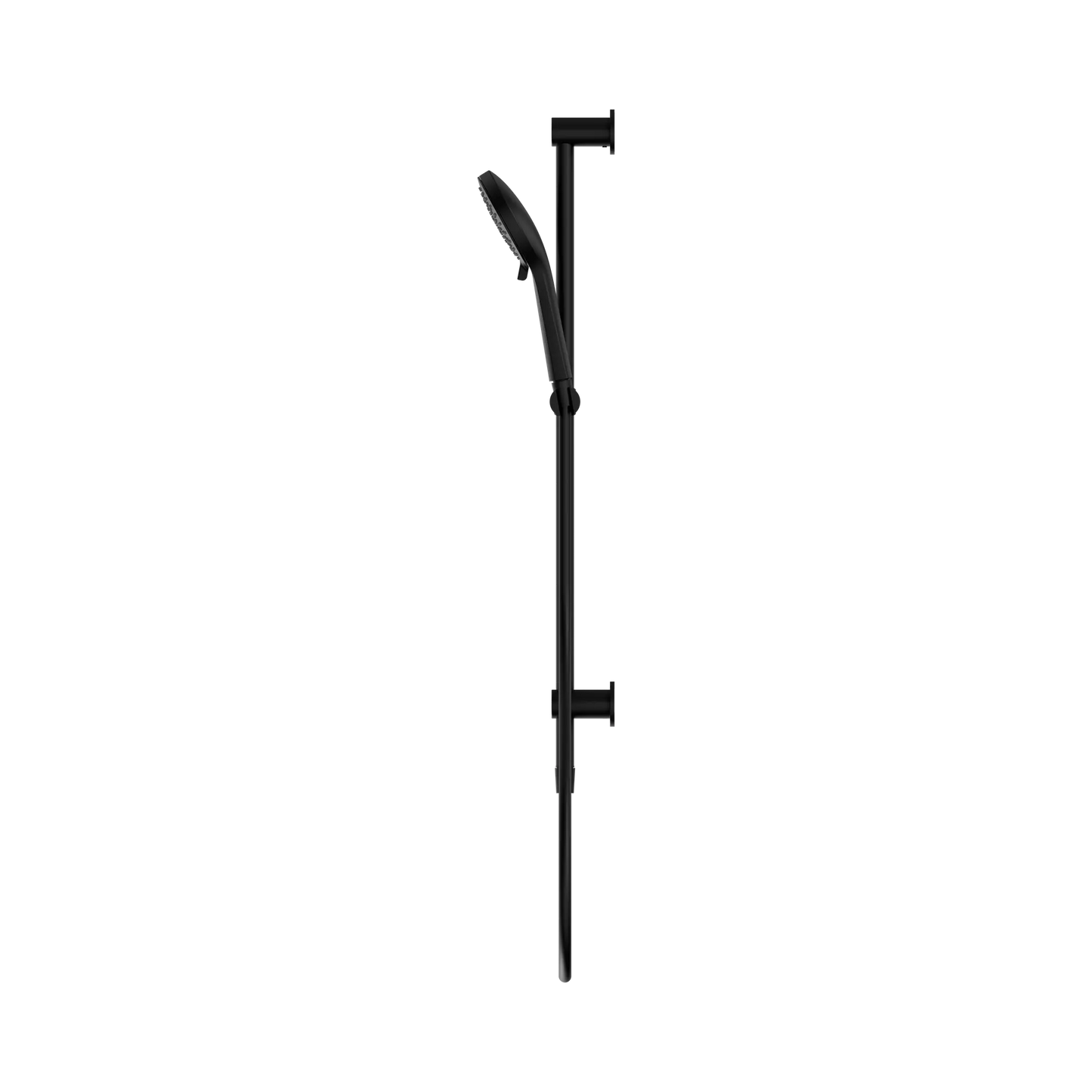 3-Function Shower Rail Matte Black