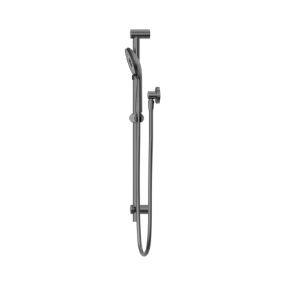 Round Metal Project Rail Shower Gun Metal