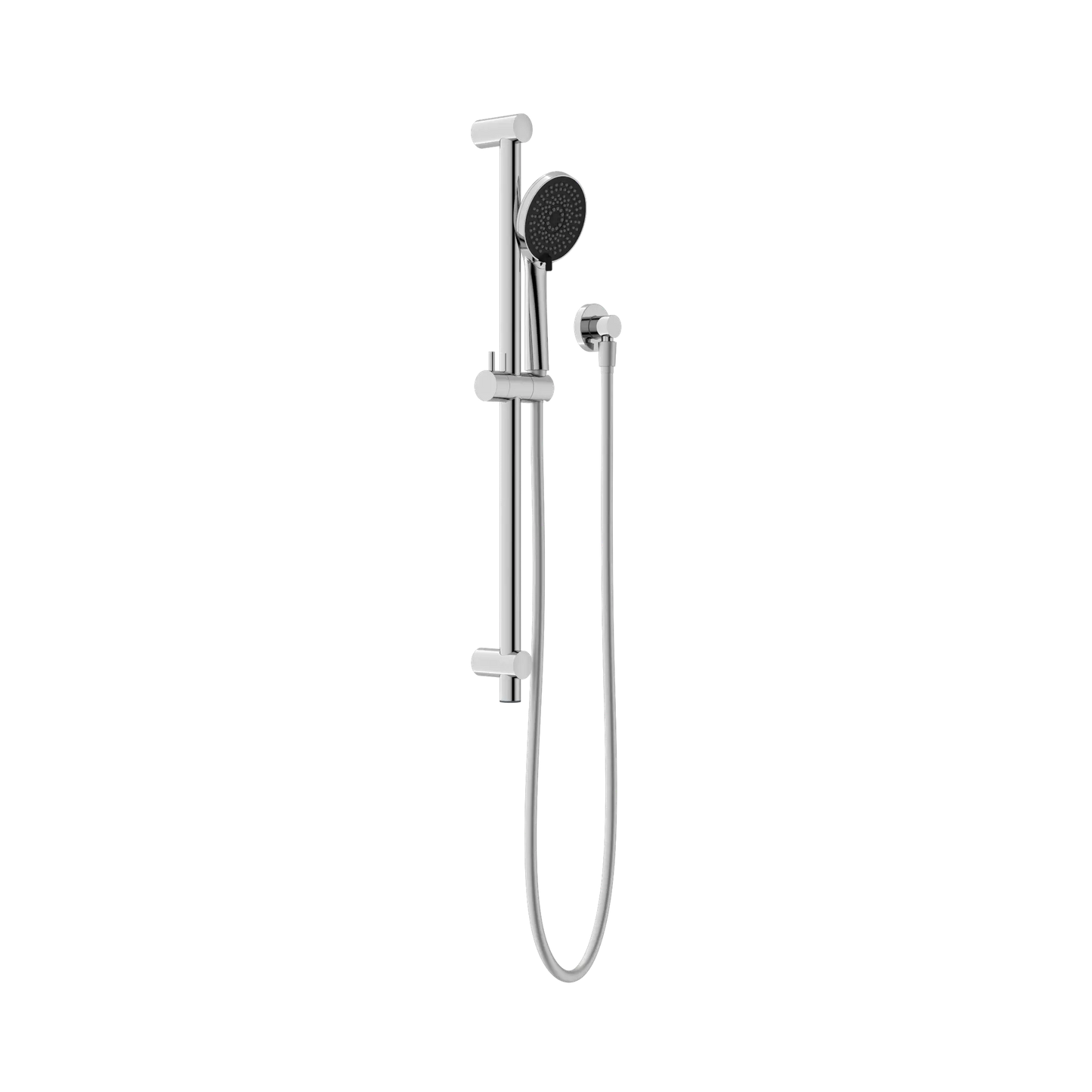 Round Metal Project Shower Rail 4 Star Rating Chrome