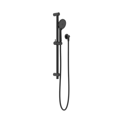 Round Metal Project Shower Rail 4 Star Rating Matte Black
