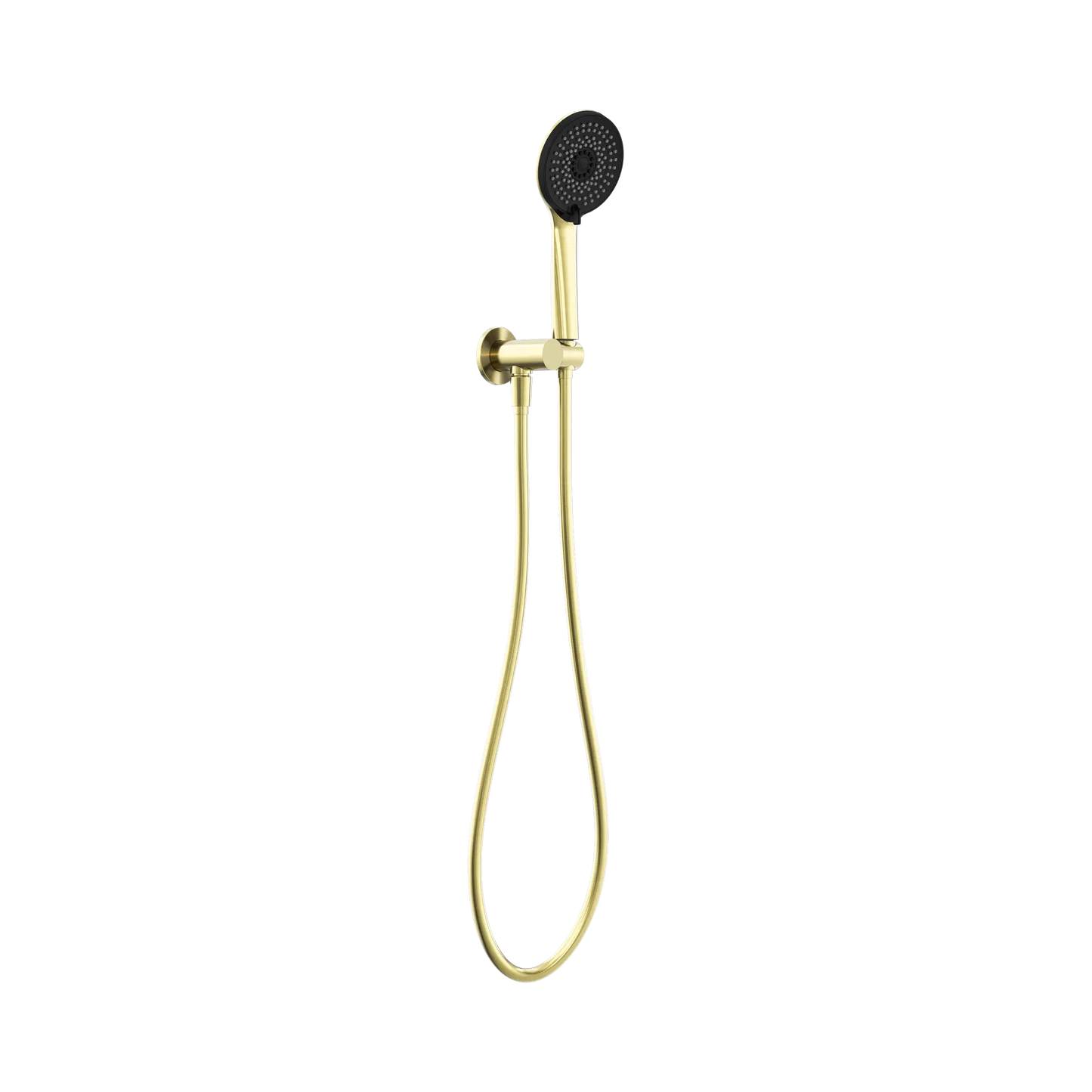 Project Round Shower On Bracket 4 Star Rating Brushed Gold