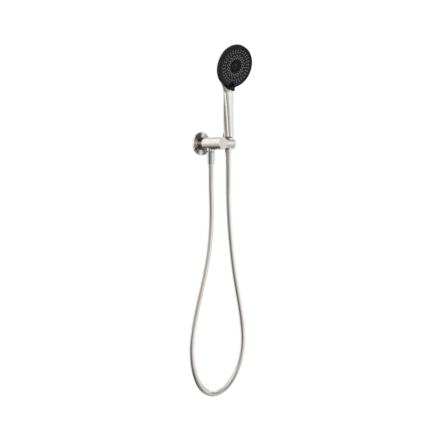 Project Round Shower On Bracket 4 Star Rating Brushed Nickel