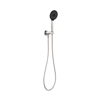 Project Round Shower On Bracket 4 Star Rating Brushed Nickel