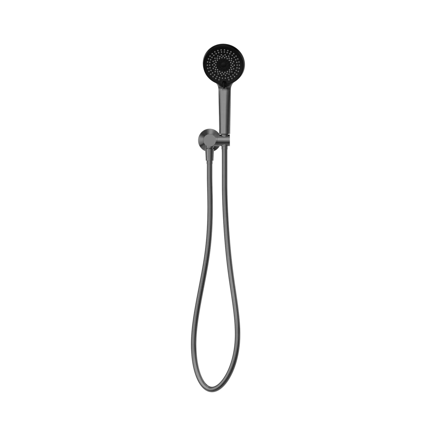 Project Round Shower On Bracket 4 Star Rating Gun Metal