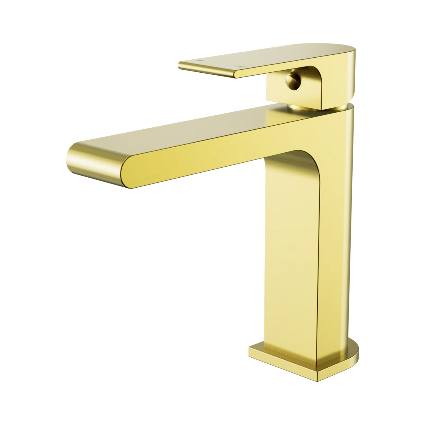 Bianca Basin Mixer Straight Spout Brushed Gold