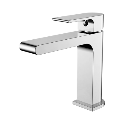 Bianca Basin Mixer Straight Spout Chrome