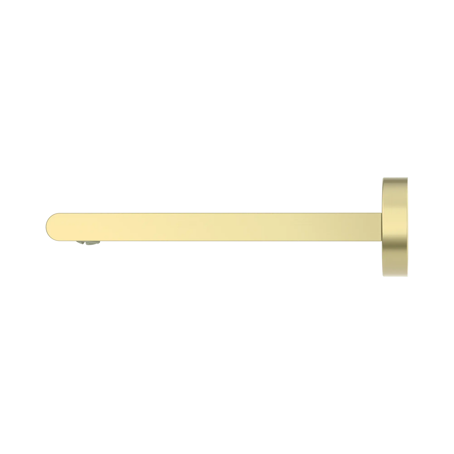 Bianca Fixed Bath Spout Only 200mm Brushed Gold