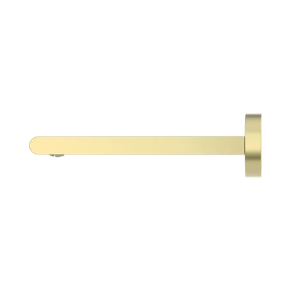 Bianca Fixed Bath Spout Only 200mm Brushed Gold