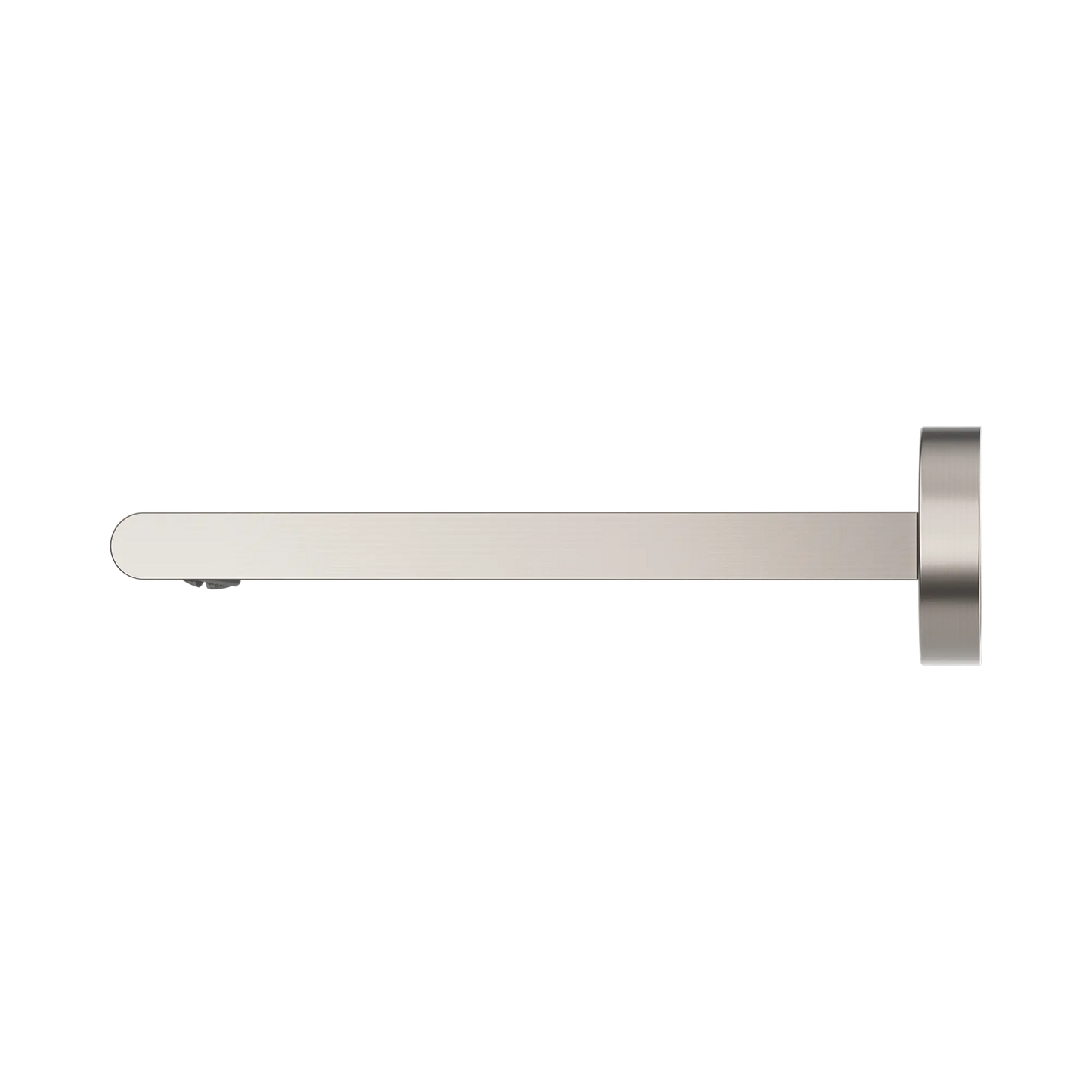 Bianca Fixed Bath Spout Only 200mm Brushed Nickel
