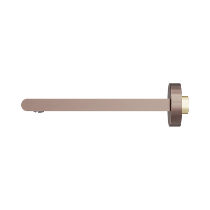 Bianca Fixed Bath Spout Only 200mm Brushed Bronze