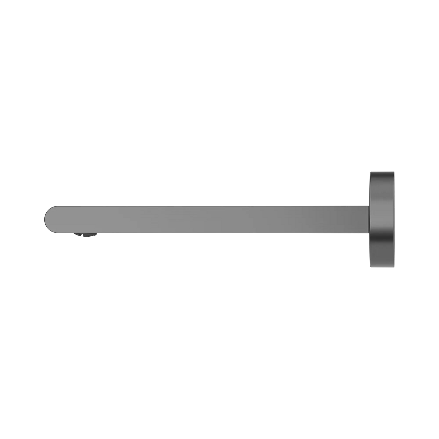 Bianca Fixed Bath Spout Only 200mm Gun Metal