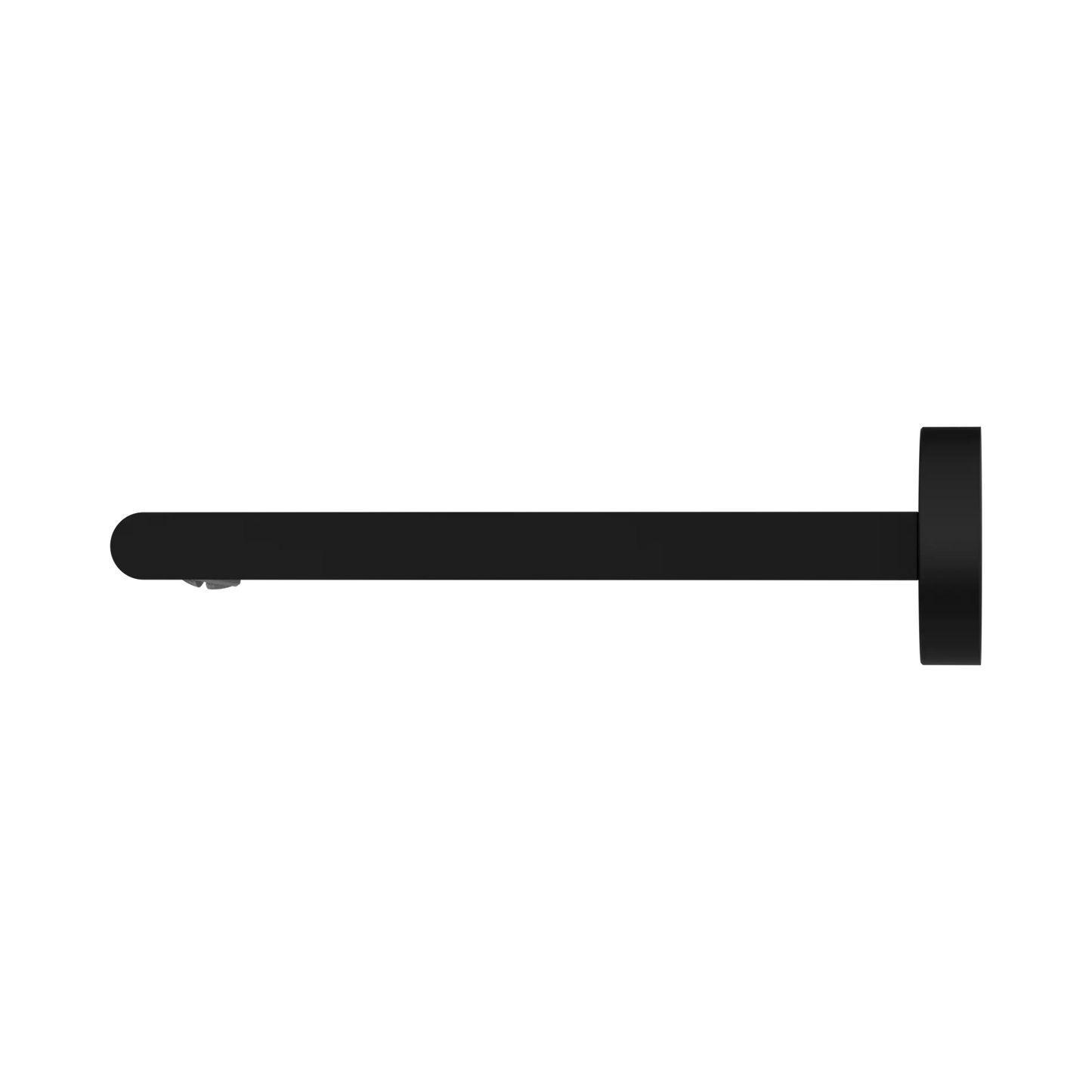 Bianca Fixed Bath Spout Only 200mm Matte Black