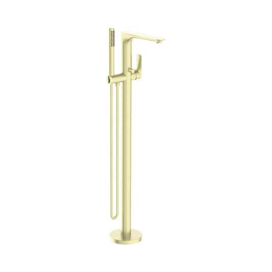 Bianca Freestanding Bath Mixer With Hand Shower Brushed Gold