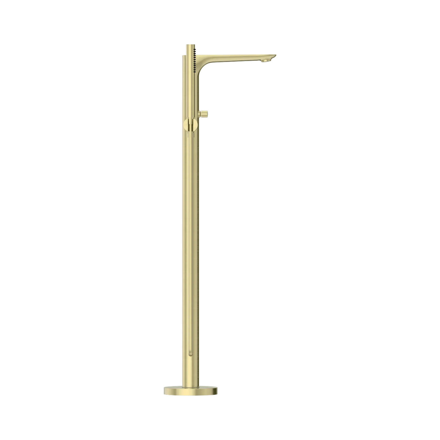 Bianca Freestanding Bath Mixer With Hand Shower Brushed Gold