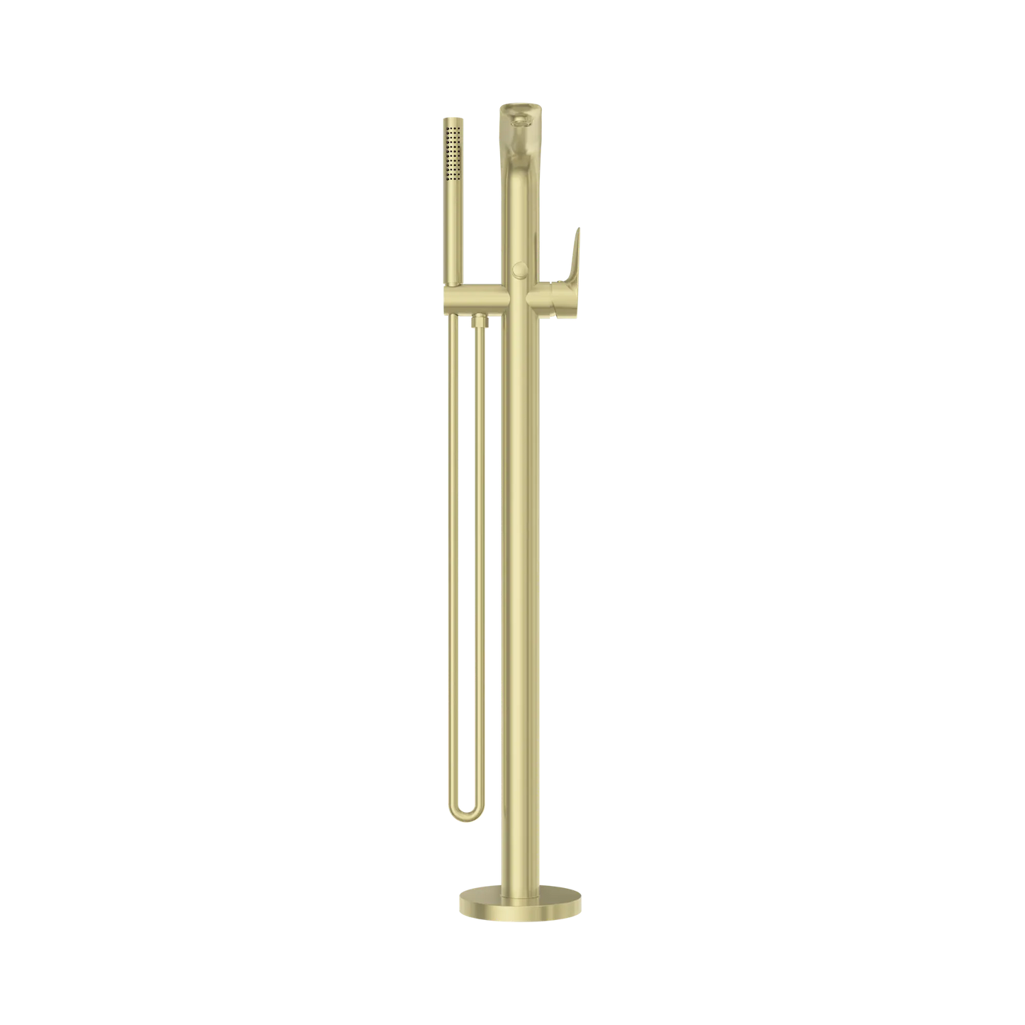 Bianca Freestanding Bath Mixer With Hand Shower Brushed Gold
