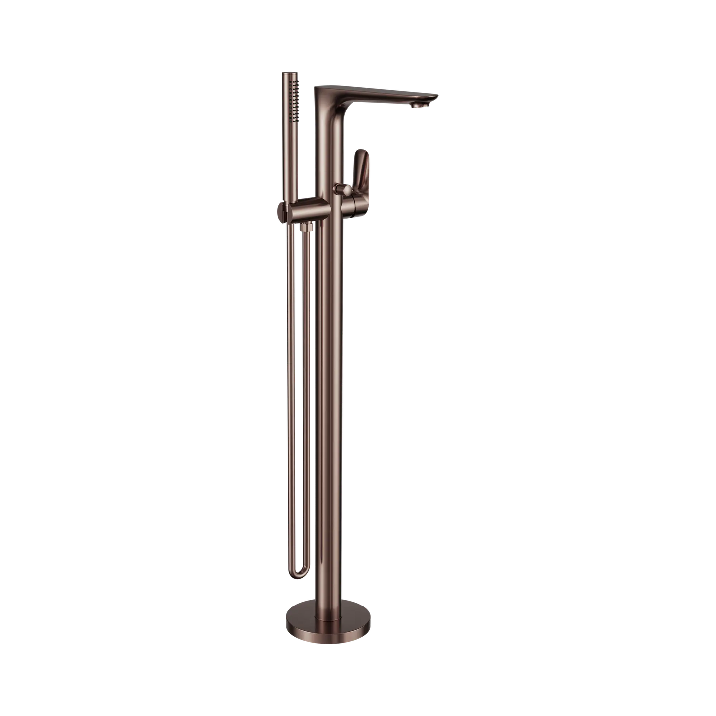 Bianca Freestanding Bath Mixer With Hand Shower Brushed Bronze