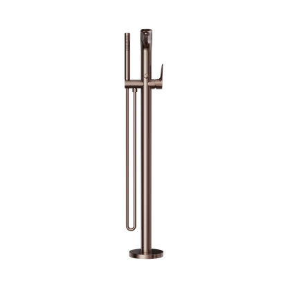 Bianca Freestanding Bath Mixer With Hand Shower Brushed Bronze