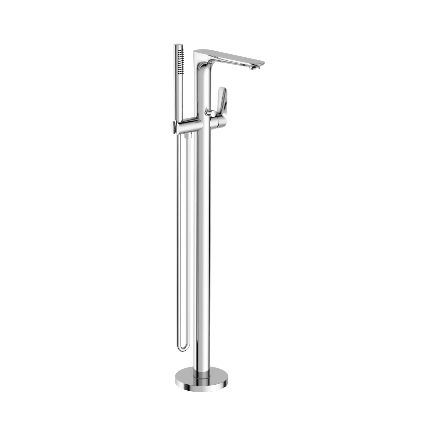 Bianca Freestanding Bath Mixer With Hand Shower Chrome