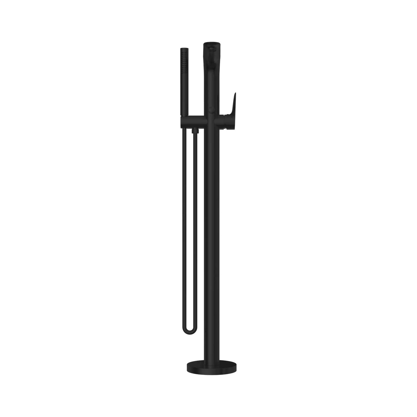 Bianca Freestanding Bath Mixer With Hand Shower Matte Black