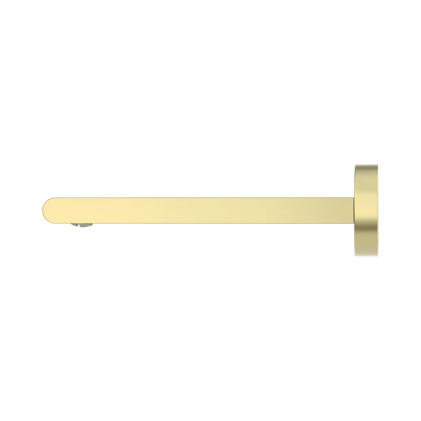 Bianca Fixed Bath Spout Only 240mm Brushed Gold