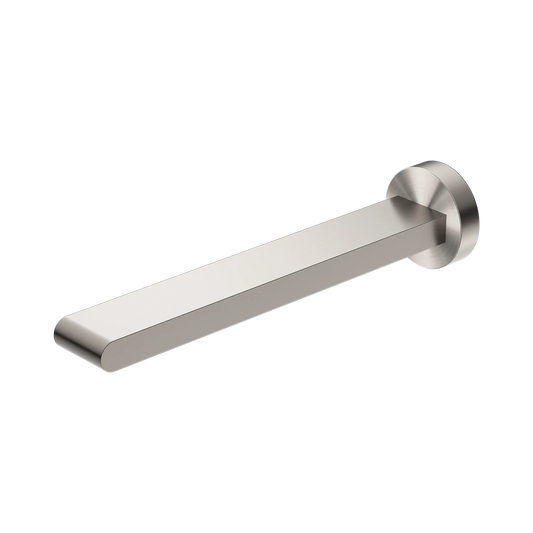 Bianca Fixed Bath Spout Only 240mm Brushed Nickel