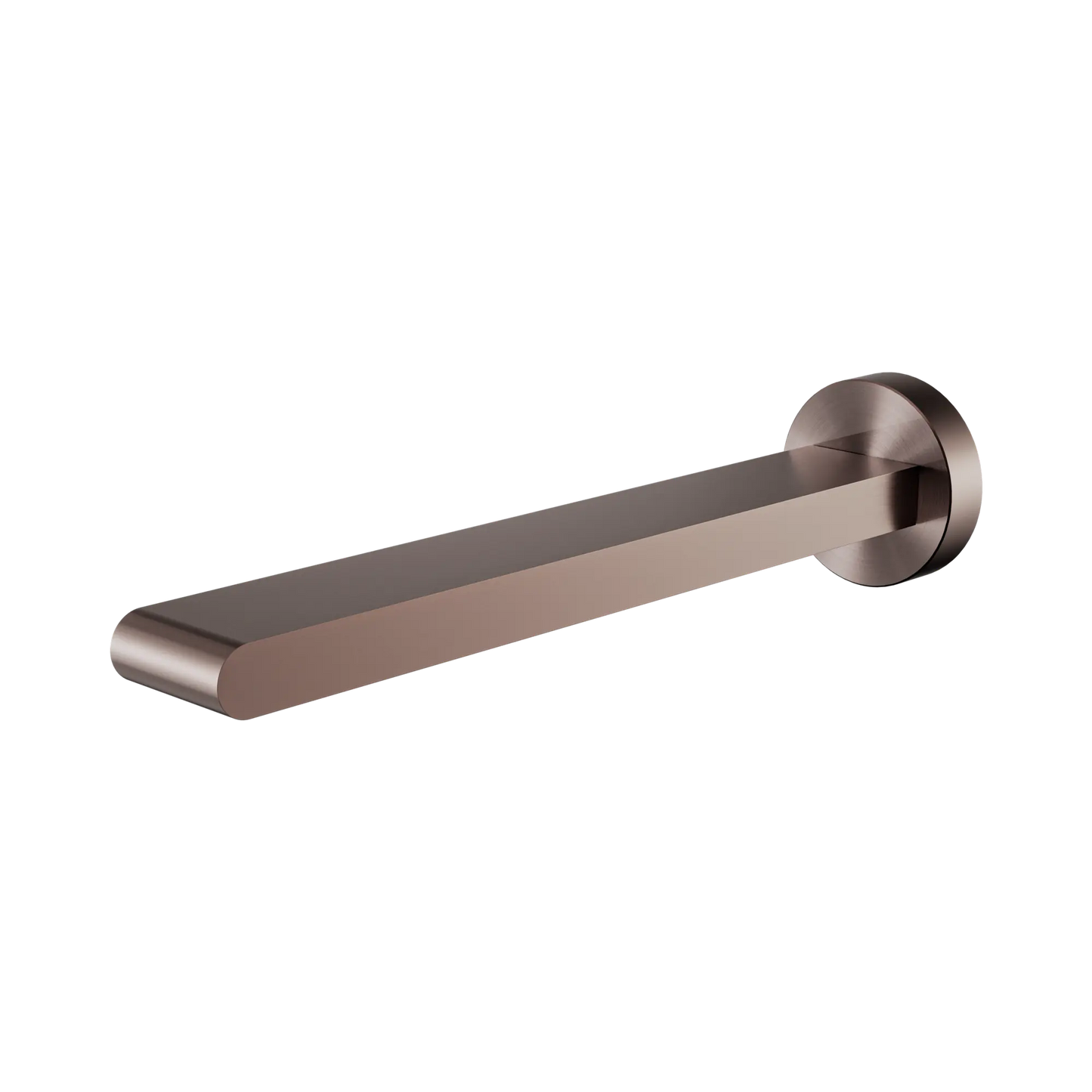 Bianca Fixed Bath Spout Only 240mm Brushed Bronze