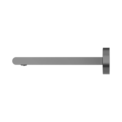 Bianca Fixed Bath Spout Only 240mm Gun Metal