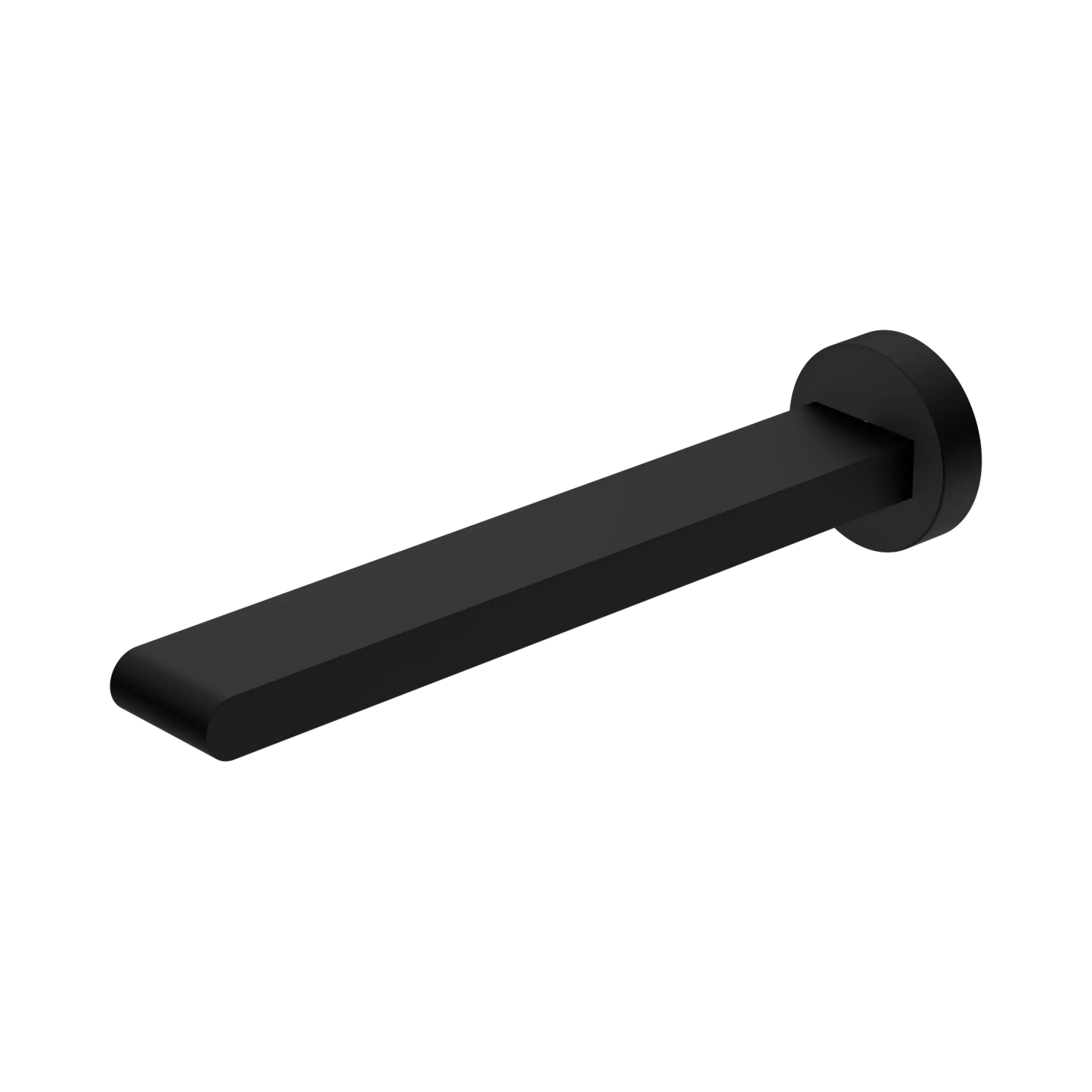 Bianca Fixed Bath Spout Only 240mm Matte Black