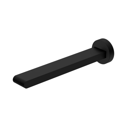 Bianca Fixed Bath Spout Only 240mm Matte Black