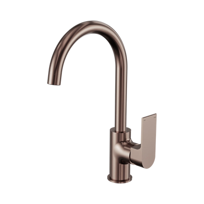 Bianca Kitchen Mixer Gooseneck Spout Brushed Bronze